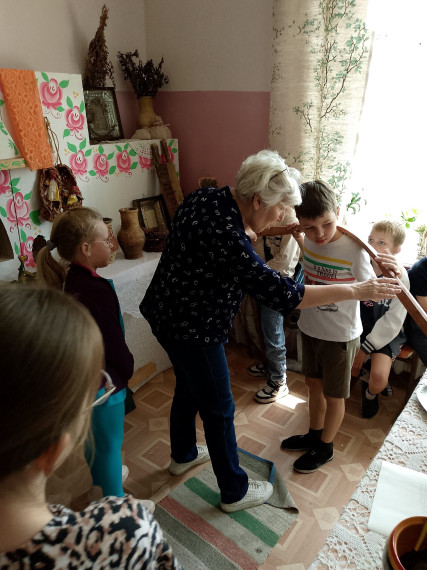 День в школьном лагере.